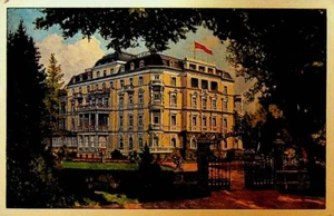 Tarjeta comercial imperial Franzensbad Wolf's Hotel República Checa - Imagen 1 de 2