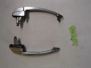 Manijas de puerta MGB, tipo botón, usadas - Imagen 1 de 6