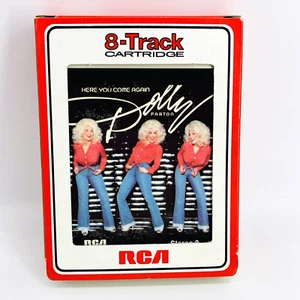 Vintage 1977 RCA DOLLY PARTON HERE YOU COME AGAIN 8-TRACK-70ER COUNTRY MUSIK ALBUM - Bild 1 von 5