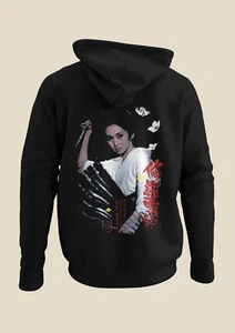 Lady Snowblood - Japanese Movie Poster inspired Unisex Black Hoodie - Picture 1 of 1