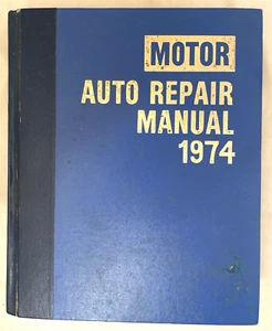 Vintage 1974 Motor Auto Repair Manual 37th Edition - Picture 1 of 11