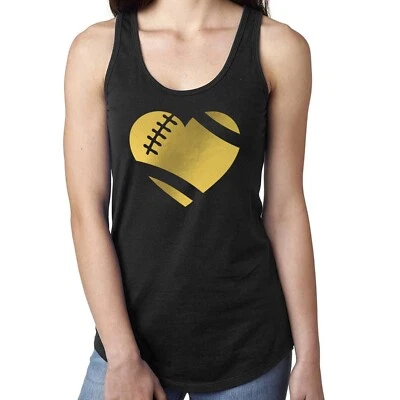 Camiseta sin mangas personalizada de fútbol con espejo corazón siguiente nivel ajustada espalda deportiva fútbol mamá Foto 1 de 4