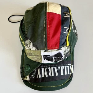 Killarmy Hat Tommy Hilfiger Vintage 5 Panel Green Militant Army Cap Rare Jacket - Picture 1 of 13