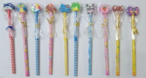 10 Cute Childrens Pencil With Eraser Pencil Free Shipping - Picture 1 of 3