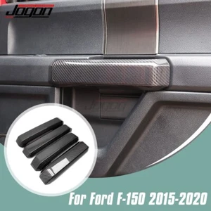 Manija de puerta interior de carbono seco para Ford F150 F-150 Raptor Lariat 2015-2020 - Imagen 1 de 12