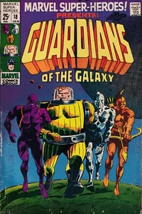 MARVEL SUPER-HEROES #18 * GUARDIANS OF THE GALAXY * SILVER AGE 1969 - Picture 1 of 10