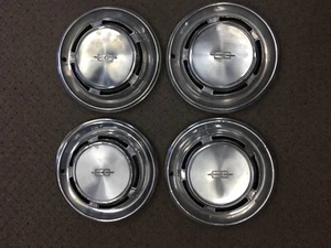 VINTAGE CLASSIC ANTIQUE 1970 OLDS OLDSMOBILE F85 CUTLASS HUBCAPS WHEEL COVERS - Bild 1 von 8