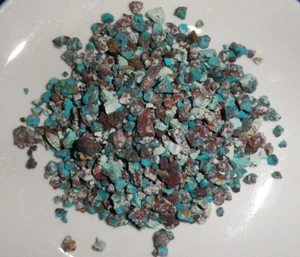 Inlay Chipstone. Chrysocolla and Limonite. Cloncurry, Qld, Australia S485 - Bild 1 von 1