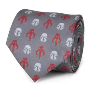 Corbata para hombre Star Wars Mando gris - Imagen 1 de 5