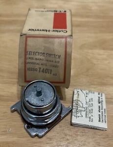Eaton NSB 10250T4011 Selector Switches Operator Only 2 Position EA NEMA 3/3R/4/4 - Picture 1 of 3