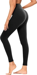 GAYHAY High Waist Leggings für Damen - weich blickdicht schmal Bauchkontrolle bedruckt - Bild 1 von 12