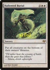 MTG Foil Eventide EVE Hallowed Burial MINT - Picture 1 of 1