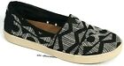 TOMS Avalon Womens Slip On Geometric Sneakers Shoes Size 6.5   S54