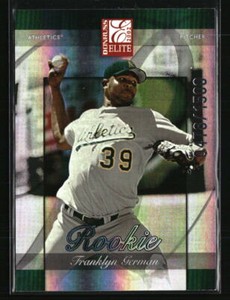 Franklin German 2003 Elite Extra Edition #168 /1000 RC Baseball Card
