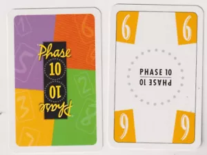 1 Karte Gelb 6 Phase 10 Ersatzkarte Ersatzkarten Einzelkarte Ravensburger - Bild 1 von 2