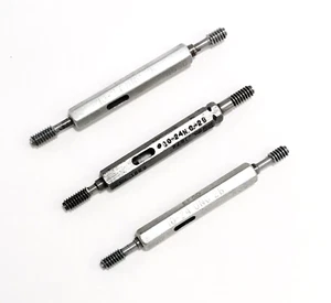 THREAD PLUG GAGE 10-24 UNC-2B GO PD .1629 / NOGO .1672 Inspection EFCO / Detroit - Picture 1 of 4