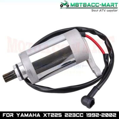9 Teeth Starter Motor For Yamaha XT225 223cc 1992-2002 TTR230 223cc 2005-2014 Foto 1 de 4
