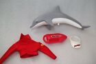 Mattel Baywatch Barbie Dolphin Replacement Figure Jacket Floatation 1994 Vintage