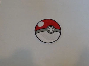 Bestickter Patch "Pokeball" zum Aufbügeln - Pokemon - Bild 1 von 1