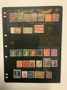Germany Unused Stamps 1940’s-50’s - MNH / MH 2 Stock Pages - Picture 1 of 4