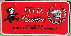 N.O.S. Felix Cadillac RARO De colección Concesionario de Los Ángeles Marco Inserto - Imagen 1 de 1
