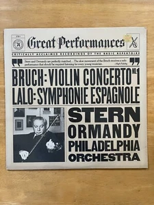 BRUCH Violin Concerto #1 LALO Symphonie Espagnole STERN CBS Stereo LP Sealed NEW - Picture 1 of 2