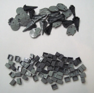 Star Wars Monopoly 1997 juego barcos, hoteles y casas - lote de 88 Foto 1 de 3