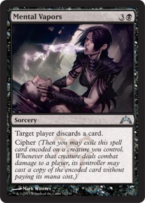 Mental Vapors -Foil Light Play MTG Gatecrash - Image 1 of 1