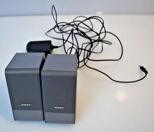 Bose Computer Music Monitor Desktop Speakers PC MAC Silver Tested 301482-001 - Picture 1 of 4