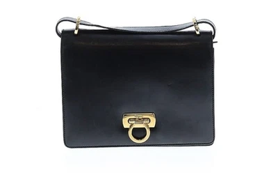 Bolso de mano/cartera Salvatore Ferragamo vintage de cuero en relieve Foto 1 de 4