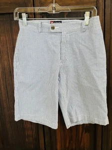 Chaps Boys Seersucker Shorts 14 - Picture 1 of 3