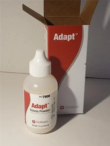 Ostomía Supplies Hollister Adapt 7906 Stoma Premium Polvo 1 oz. Botella Puff 1Ct - Imagen 1 de 3