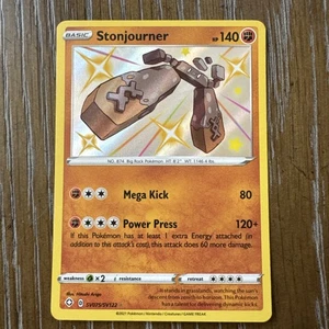 Stonjourner SV075/SV122 Holo Rare Shining Fates Shiny Pokémon 2021 NM Fresh Pull - Bild 1 von 3