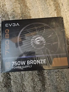 EVGA 750 BQ 80 Plus Bronze 750W Power Supply - Afbeelding 1 van 2