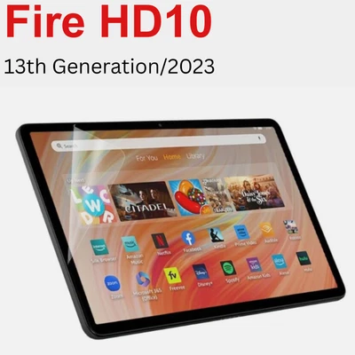 Ultra Clear HD Screen Protector For Amazon Fire HD 10 (13th Generation) 2023 - Image 1 of 3