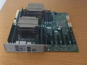 SUPERMICRO X10DAi Server Motherboard + 2 E5-2620 v3 + 32Gb Ram - Picture 1 of 4