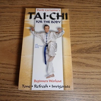David Carradine's Tai Chi For The Body Beginners Workout VHS Video Tape - Image 1 of 4
