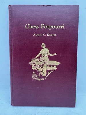 Chess Potpourri 1st Edition 1931 Signed Frank J Marshall US Chess Champion - Image 1 of 4