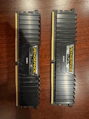 Corsair Vengeance LPX 16GB (2x8GB) DDR4 DRAM 3000MHz C15 Memory Kit - Black... - Image 1 of 2