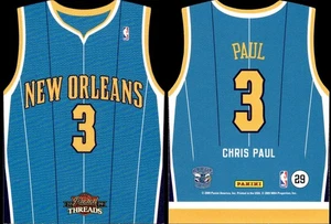 2009-10 Panini Threads Team Away Chris Paul #29 Wake Forest/New Orleans Hornets - Picture 1 of 3