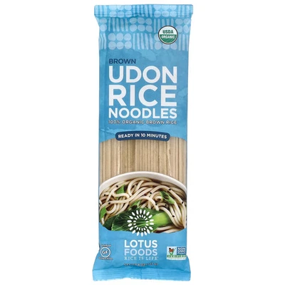 Brown Udon Rice Noodles, 8 oz (227 g) - Image 1 of 2