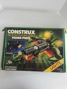 Fisher-Price Construx The Action Building System 6225 Laser Demon Alien Series - Picture 1 of 6