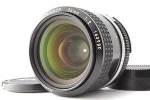 Nikon Ai NIKKOR 35mm f/2 "Near Mint but No Grease" 0980 Wide Angle Lens Japan - Picture 1 of 12