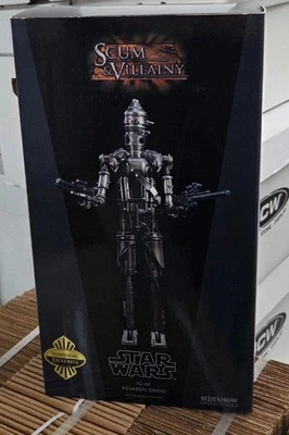 Sideshow Star Wars 1/6 Scale Figure IG-88 EXCLUSIVE #100029 Assassin Droid - Image 1 of 2