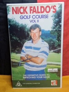 Nick Faldo's Golf Course Vol II [Volume 2] (VHS, 1991) - Foto 1 di 8