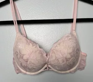 Vintage Victoria’s Secret BH Rosa Spitze 36B - Bild 1 von 5
