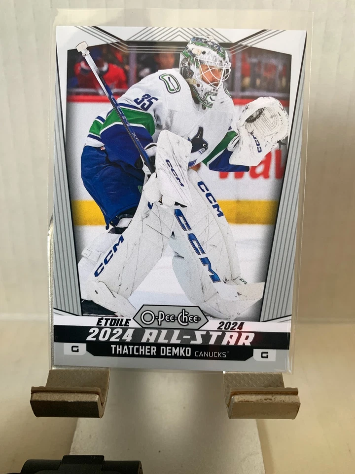 2024-25 OPC O-Pee-Chee All Star Thatcher Demko #526 Vancouver Canucks - Image 1 of 2