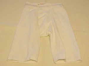 Adams USA Support shorts 1 pair white athletic sports XS 24-26 **spots** NOS - Picture 1 of 9