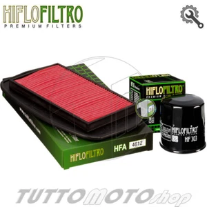 Filtro aria + Filtro olio YAMAHA FZ6 600 2004 2005 2006 Kit HIFLO Tipo Originale - Foto 1 di 5