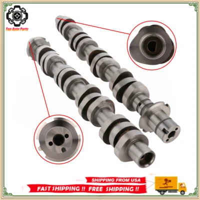 Left & Right Camshafts For 2005-2010 Ford F-150 Lincoln Mercury 4.6L 5.4L SOHC  Foto 1 de 4